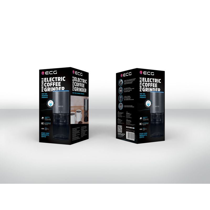 Casa si Gradina - Bucatarie si vesela - Ustensile bucatarie - Rasnite si dozatoare condimente - Rasnita electrica portabila pentru cafea KM 160 Minimo Premio, baterie integrata Li-Pol 3,7 V, capacitate boabe 120 ml - Infinity.ro