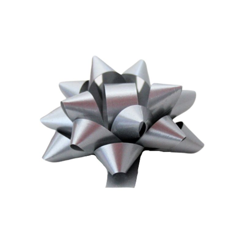 Market - Cadouri - Pungi cadou si accesorii - Stele autoadezive diametru 5 cm argintiu - Infinity.ro