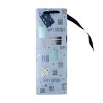 Market - Cadouri - Pungi cadou si accesorii - Punga bauturi Clairefontaine Metallic Boy B-day - Infinity.ro