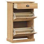 Casa si Gradina - Mobilier - Organizare si depozitare - Organizator incaltaminte - Dulap de pantofi VIGO, 60x35x96 cm, lemn masiv de pin - Infinity.ro