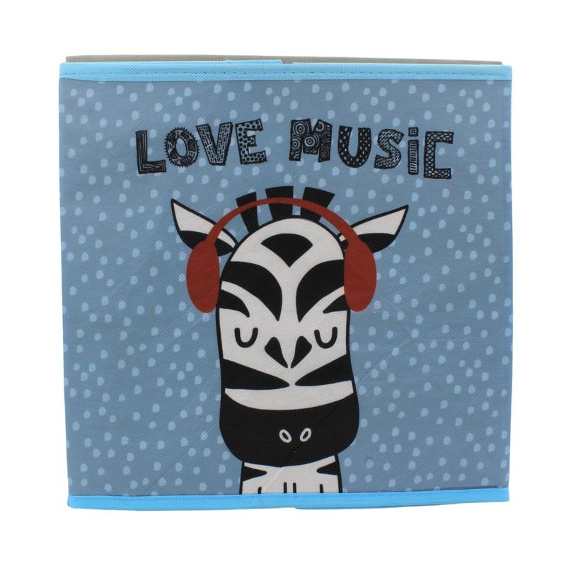 Casa si Gradina - Mobilier - Organizare si depozitare - Cutii depozitare - Cutie depozitare animalut zebra 30x30 cm - Infinity.ro