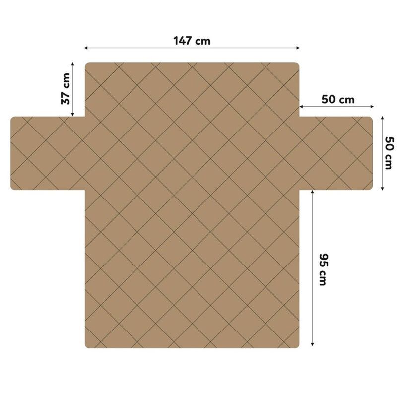 Casa si Gradina - Textile si covoare - Huse pentru mobilier - Husa protectie canapea animale companie 147 cm - Infinity.ro