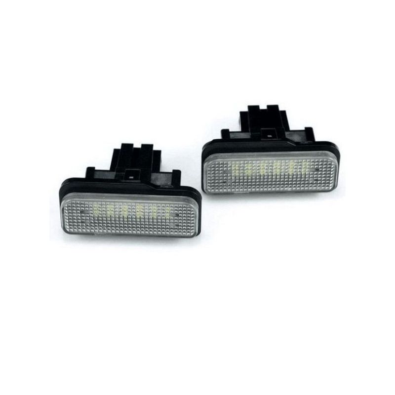 Auto si Moto - Piese auto si accesorii - Caroserie - Faruri, stopuri si proiectoare - Set de 2 Lampi numar LED Xentech Light MERCEDEZ BENZ E – Class W211, C – Class W203 5D, CLS W219, SLK R171 - Infinity.ro