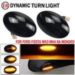 Auto si Moto - Piese auto si accesorii - Caroserie - Faruri, stopuri si proiectoare - Set de 2 lampi semnalizare dinamica XENTECH LIGHT led pentru aripa Ford 12 V - Infinity.ro