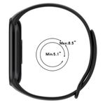 Fashion, accesorii si bijuterii - Barbati - Bijuterii barbati - Ceasuri barbati - Curea ceas compatibila cu Xiaomi Mi Band 8 NFC, Negru - ES00736 - Infinity.ro