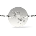 Fashion, accesorii si bijuterii - Femei - Bijuterii femei - Bratari femei - Bratara cu lantisor din argint model Rac - Infinity.ro