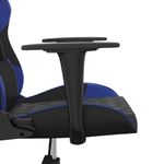 PC, gaming si accesorii - Gaming - Accesorii gaming - Scaune gaming - Scaun de jocuri, negru si albastru, piele ecologica - Infinity.ro