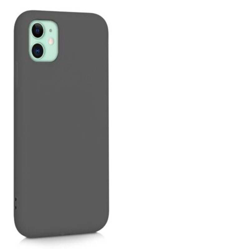 Laptop, Telefoane si Tablete - Telefoane mobile si accesorii - Accesorii Telefoane - Huse telefoane - Husa pentru Apple iPhone 11, Silicon, Gri, 50791.155 - Infinity.ro