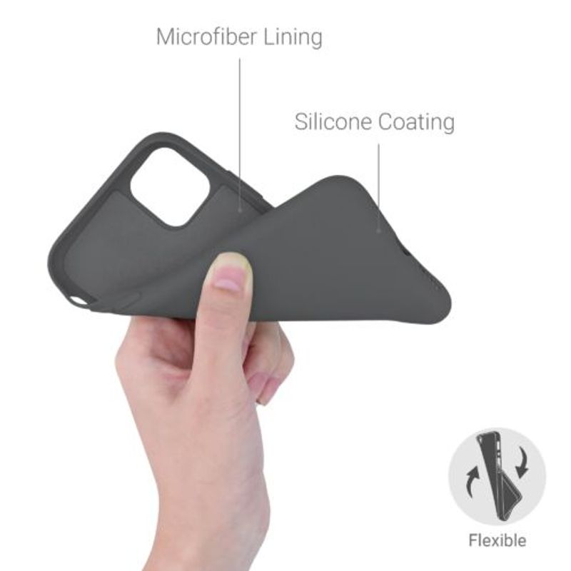 Laptop, Telefoane si Tablete - Telefoane mobile si accesorii - Accesorii Telefoane - Huse telefoane - Husa pentru Apple iPhone 11, Silicon, Gri, 50791.155 - Infinity.ro