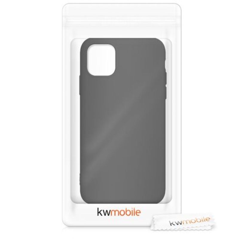 Laptop, Telefoane si Tablete - Telefoane mobile si accesorii - Accesorii Telefoane - Huse telefoane - Husa pentru Apple iPhone 11, Silicon, Gri, 50791.155 - Infinity.ro