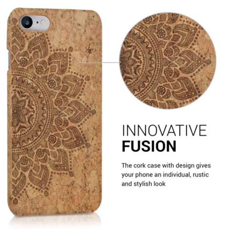 Laptop, Telefoane si Tablete - Telefoane mobile si accesorii - Accesorii Telefoane - Huse telefoane - Husa pentru Apple iPhone 8/iPhone 7/iPhone SE 2, Pluta, Maro, 40521.02 - Infinity.ro