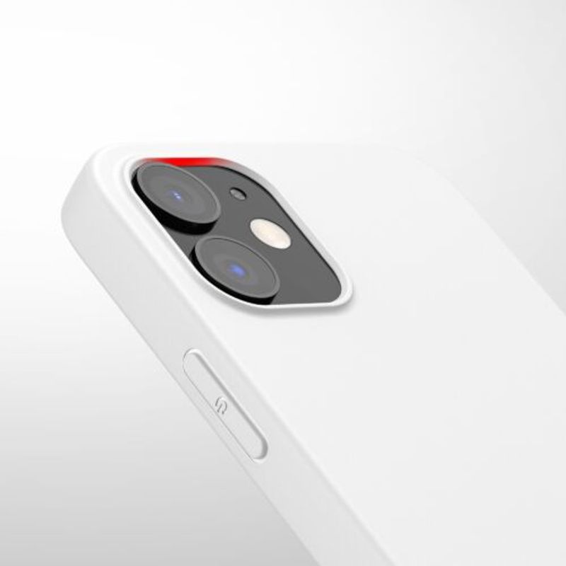 Laptop, Telefoane si Tablete - Telefoane mobile si accesorii - Accesorii Telefoane - Huse telefoane - Husa pentru Apple iPhone 12/iPhone 12 Pro, Silicon, Alb, 53938.48 - Infinity.ro