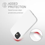 Laptop, Telefoane si Tablete - Telefoane mobile si accesorii - Accesorii Telefoane - Huse telefoane - Husa pentru Apple iPhone 12/iPhone 12 Pro, Silicon, Alb, 53938.48 - Infinity.ro