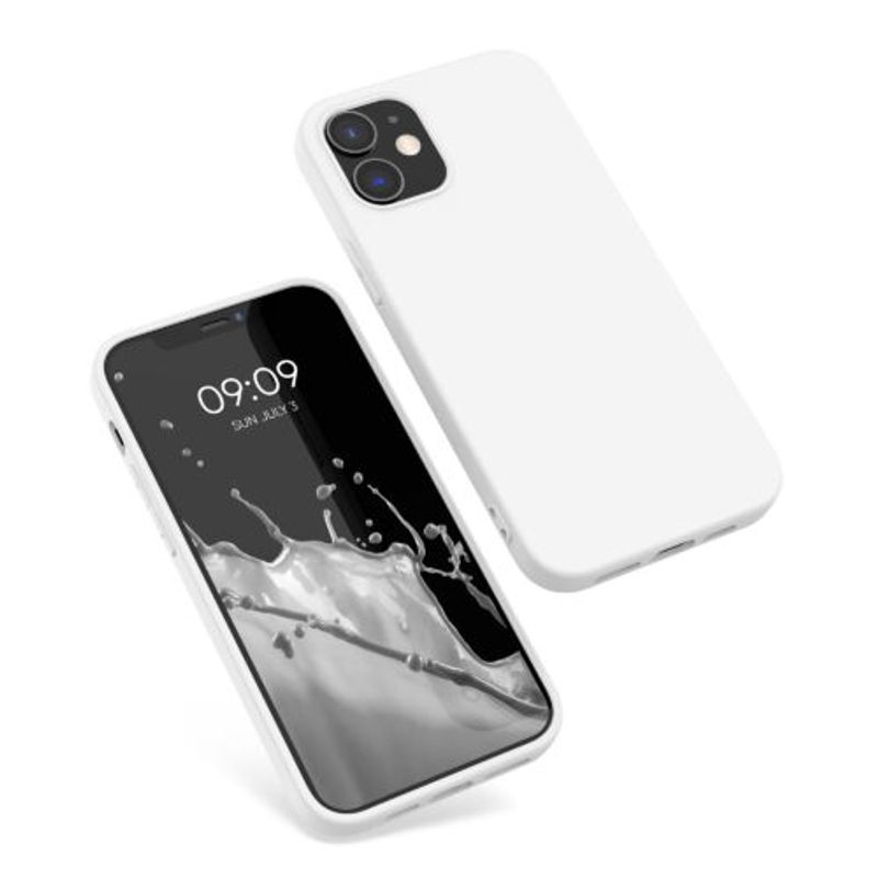 Laptop, Telefoane si Tablete - Telefoane mobile si accesorii - Accesorii Telefoane - Huse telefoane - Husa pentru Apple iPhone 12/iPhone 12 Pro, Silicon, Alb, 53938.48 - Infinity.ro