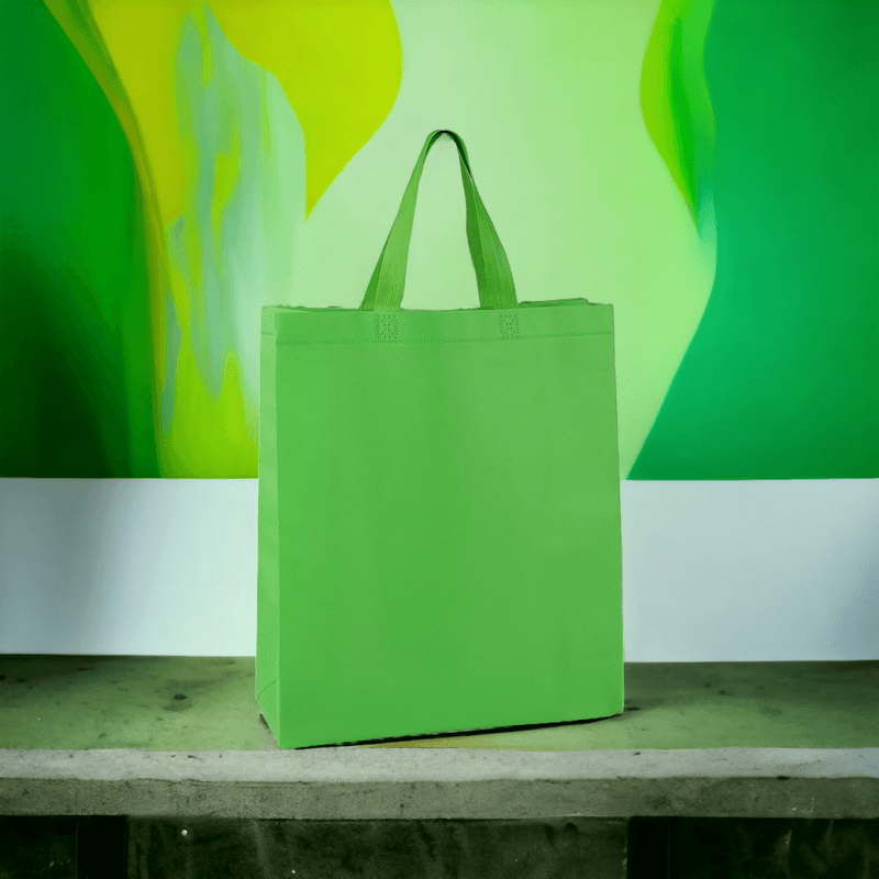 Market - Bacanie - Alte articole bacanie - Sacosa cumparaturi Non-Woven, 34 x 40 cm, Verde - Infinity.ro