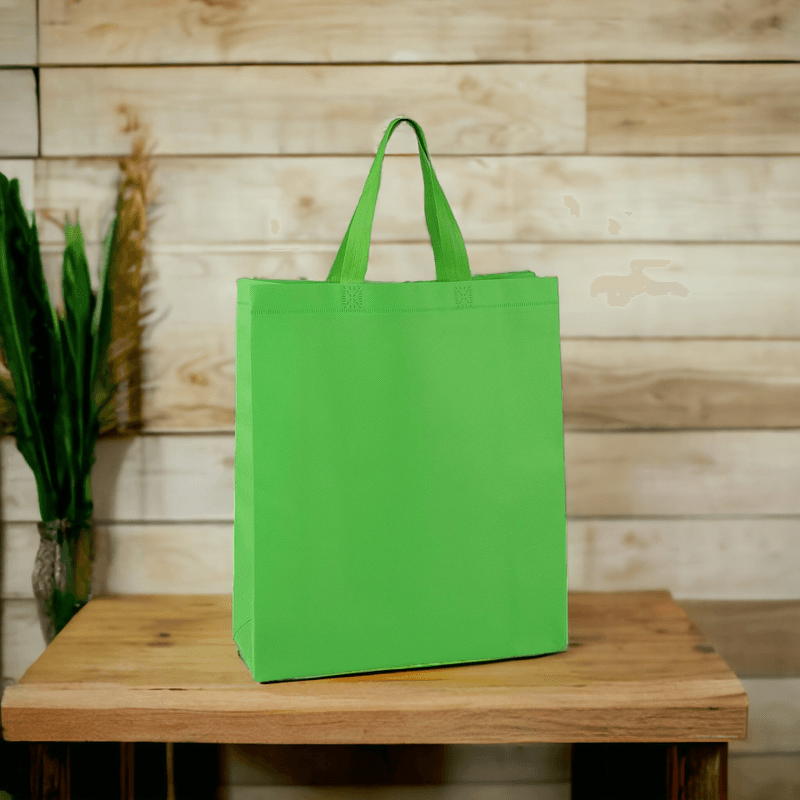 Market - Bacanie - Alte articole bacanie - Sacosa cumparaturi Non-Woven, 34 x 40 cm, Verde - Infinity.ro