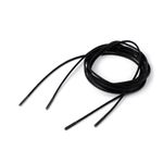 Fashion, accesorii si bijuterii - Femei - Incaltaminte femei - Accesorii incaltaminte - Sireturi rotunde din bumbac, lungime 70 cm, Negru - Infinity.ro