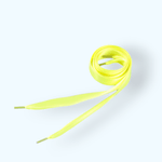 Fashion, accesorii si bijuterii - Femei - Incaltaminte femei - Accesorii incaltaminte - Sireturi satinate Kyrra, 1.9 x 110 cm, Galben neon - Infinity.ro