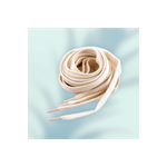 Fashion, accesorii si bijuterii - Femei - Incaltaminte femei - Accesorii incaltaminte - Sireturi plate din bumbac pentru pantofi / hanorace 130 cm, Ecru - Infinity.ro