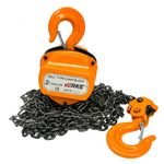 Casa si Gradina - Constructii - Depozitare, transport si protectie - Echipamente pentru transport si ridicat - Palan Troliu cu lant Macara 2 tone lant 3m VERKE V87266 - Infinity.ro