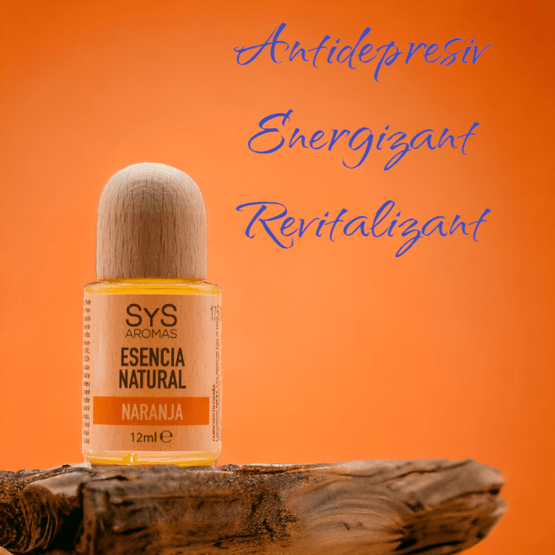 Casa si Gradina - Decoratiuni - Aromaterapie si lumanari - Uleiuri esentiale aromaterapie - Esenta naturala (ulei) aromaterapie SyS Aromas, Portocala 12 ml - Infinity.ro