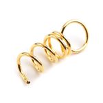 Casa si Gradina - Decoratiuni - Obiecte decorative - Accesorii decorative - Agatatoare metalica pentru polistiren 1 x 3 cm, Auriu - Infinity.ro