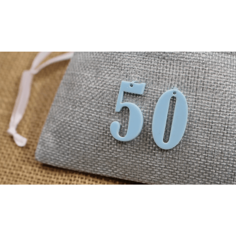 Casa si Gradina - Decoratiuni - Obiecte decorative - Accesorii decorative - Set 10 numere din plastic pentru cusut, agatat sau lipit 0-9, Bleu - Infinity.ro