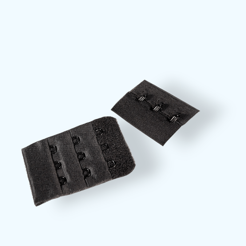 Casa si Gradina - Decoratiuni - DIY - Articole mercerie - Set extensii sutien, latime 4 cm, 2 bucati Negru - Infinity.ro