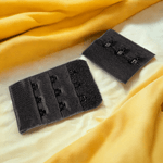 Casa si Gradina - Decoratiuni - DIY - Articole mercerie - Set extensii sutien, latime 4 cm, 2 bucati Negru - Infinity.ro