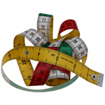 Casa si Gradina - Decoratiuni - DIY - Articole mercerie - Centimetru de croitorie, 2 fete cm si inch, 150 cm Multicolor - Infinity.ro