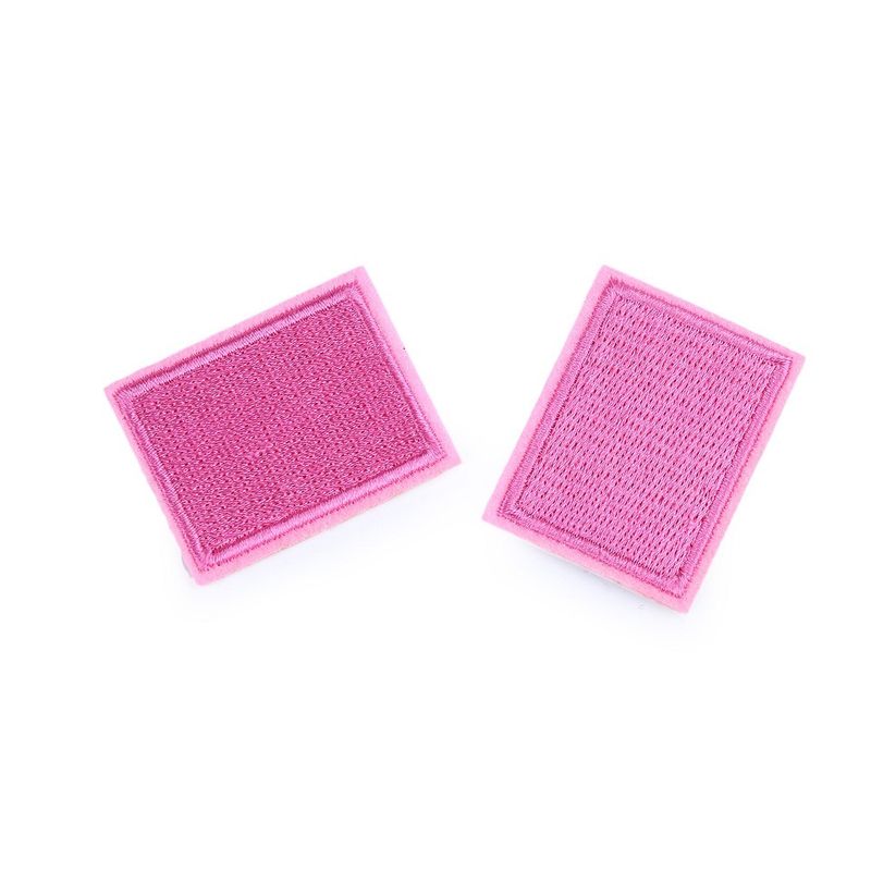 Casa si Gradina - Decoratiuni - DIY - Articole mercerie - Petic textil termoadeziv Kyrra 3 x 4 cm Roz mediu - Infinity.ro