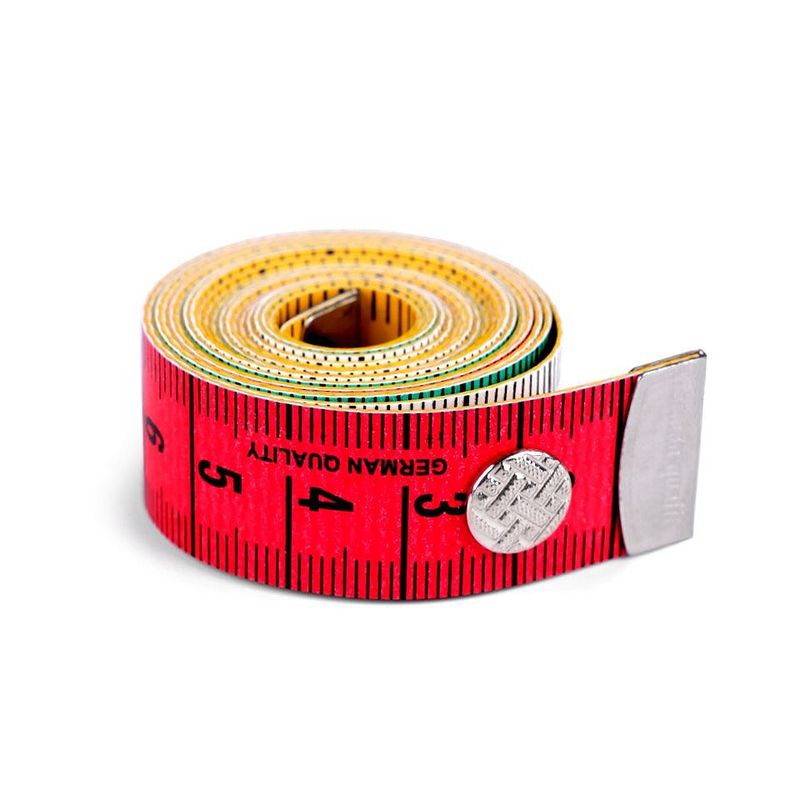 Casa si Gradina - Decoratiuni - DIY - Articole mercerie - Centimetru de croitorie, 2 fete cm si inch, 150 cm Multicolor - Infinity.ro