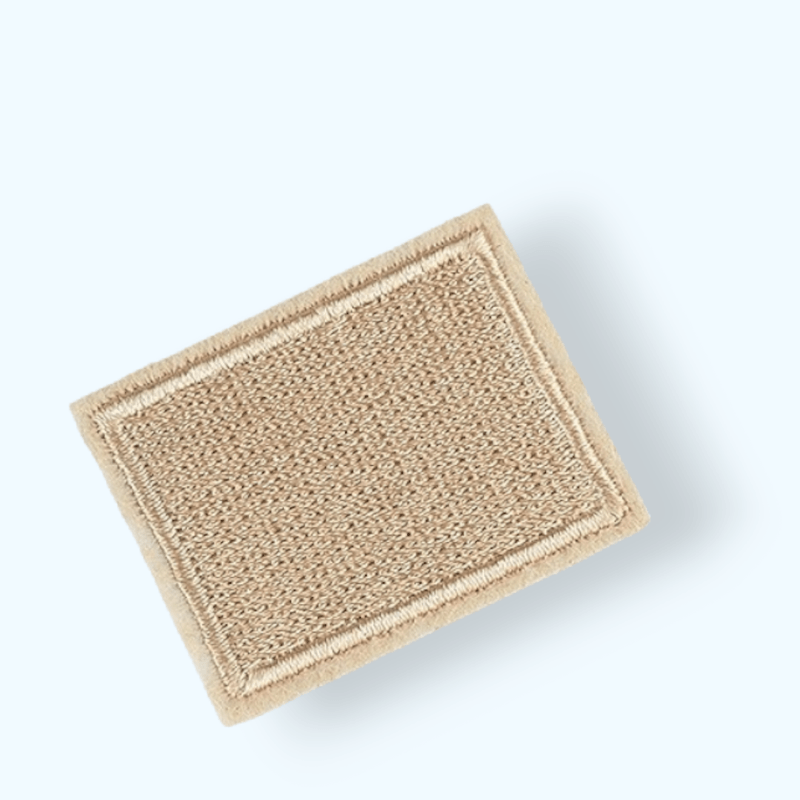 Casa si Gradina - Decoratiuni - DIY - Articole mercerie - Petic textil termoadeziv Kyrra 3 x 4 cm Bej - Infinity.ro