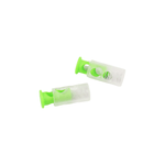 Casa si Gradina - Decoratiuni - DIY - Articole mercerie - Set 2 opritori pentru elastic sau snur 9 x 24 mm Verde neon - Infinity.ro