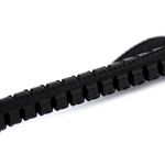 Casa si Gradina - Decoratiuni - DIY - Articole mercerie - Fermoar plastic detasabil cu dinti rotunzi, lungime 60 cm Negru - Infinity.ro