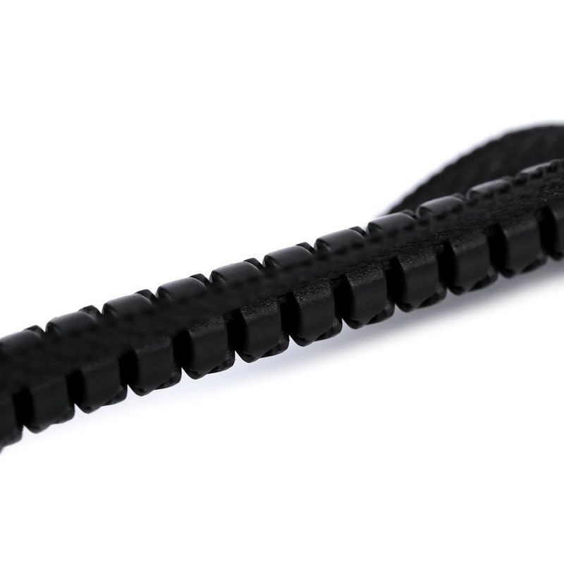 Casa si Gradina - Decoratiuni - DIY - Articole mercerie - Fermoar plastic detasabil cu dinti rotunzi, lungime 60 cm Negru - Infinity.ro