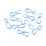 Casa si Gradina - Decoratiuni - DIY - Articole mercerie - Set 10 mini carabine din plastic 12 x 32 mm Albastru deschis - Infinity.ro