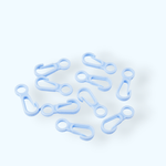 Casa si Gradina - Decoratiuni - DIY - Articole mercerie - Set 10 mini carabine din plastic 12 x 32 mm Albastru deschis - Infinity.ro