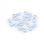 Casa si Gradina - Decoratiuni - DIY - Articole mercerie - Set 10 mini carabine din plastic 12 x 32 mm Albastru deschis - Infinity.ro