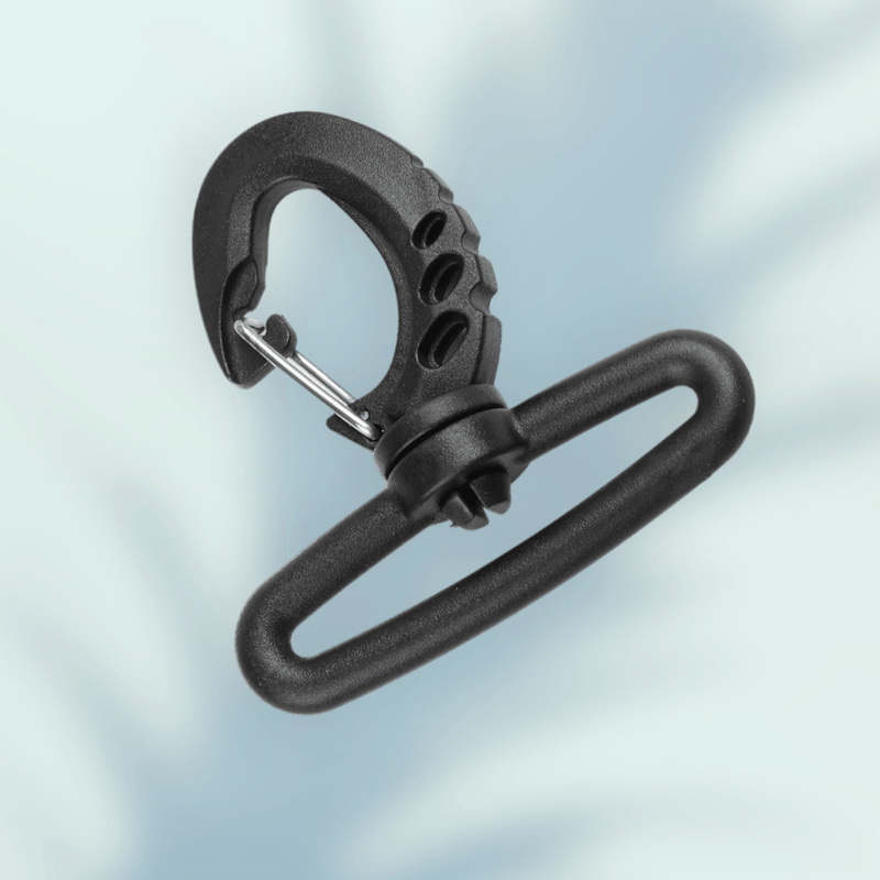 Casa si Gradina - Decoratiuni - DIY - Articole mercerie - Carabina rotativa din plastic 50 mm Negru - Infinity.ro