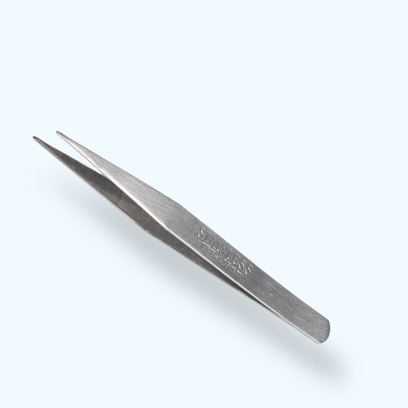 Casa si Gradina - Decoratiuni - DIY - Articole mercerie - Penseta metalica, lungime 12,5 cm, cu varf drept - Infinity.ro