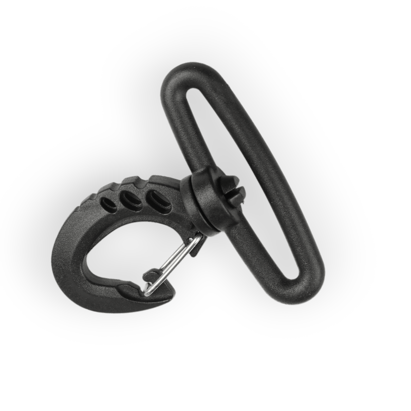 Casa si Gradina - Decoratiuni - DIY - Articole mercerie - Carabina rotativa din plastic 50 mm Negru - Infinity.ro