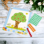 Jucarii, Copii si Bebe - Jucarii si jocuri - Jucarii & jocuri educative - Seturi de artizanat - Set creativ adeziv pentru copii +3 ani, Pom - Infinity.ro