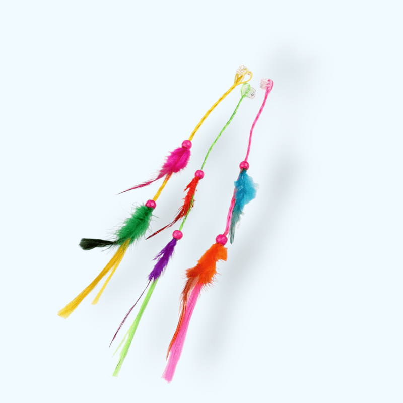 Fashion, accesorii si bijuterii - Copii - Accesorii copii - Accesorii pentru par copii - Set 3 clesti par cu suvite impletite multicolor Indian - Infinity.ro
