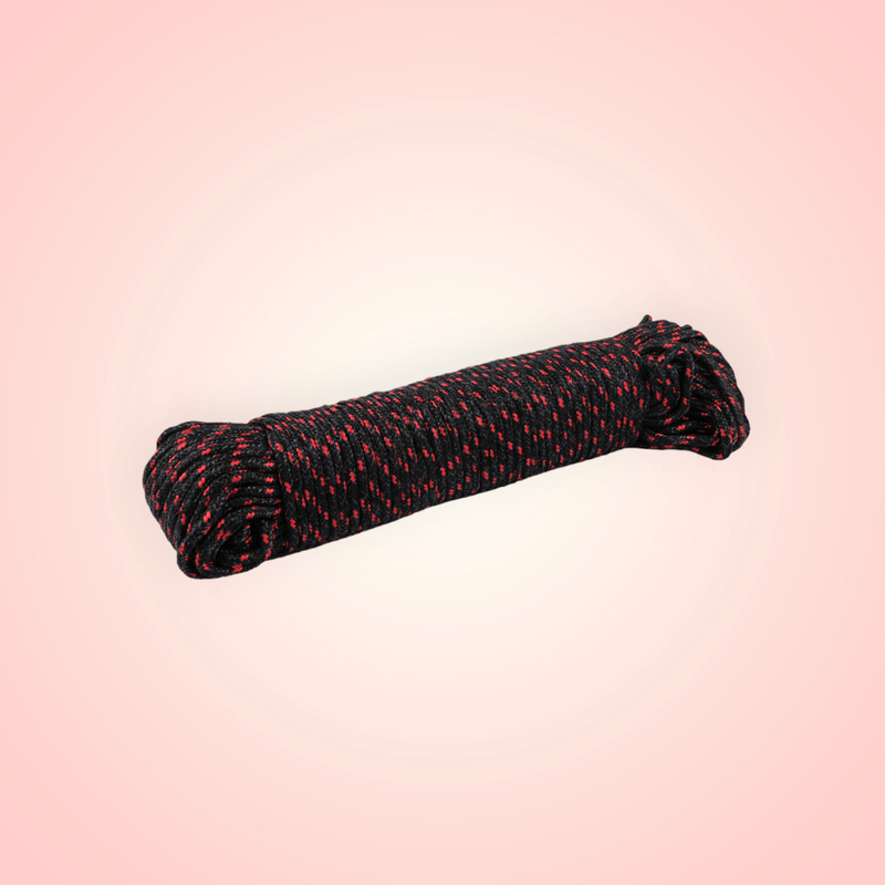 Sport si Outdoor - Camping - Accesorii camping si drumetii - Snur rotund parasute, diametru 5 mm, lungime 5 m, Negru - Infinity.ro