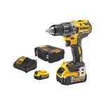 Casa si Gradina - Constructii - Scule electrice si accesorii - Masini de gaurit si insurubat - DeWALT - Masina de gaurit si insurubat 70Nm, cu 2 acumulatori Li-Ion XR 18V, 5.0Ah, incarcator, valiza [DCD791P2-QW] - Infinity.ro