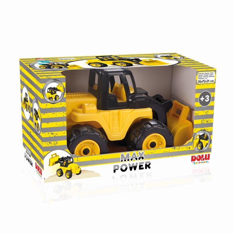 Jucarii, Copii si Bebe - Jucarii si jocuri - Vehicule si jucarii cu telecomanda - Utilaje constructie de jucarie - Buldozer pentru copii - 72 cm - Infinity.ro