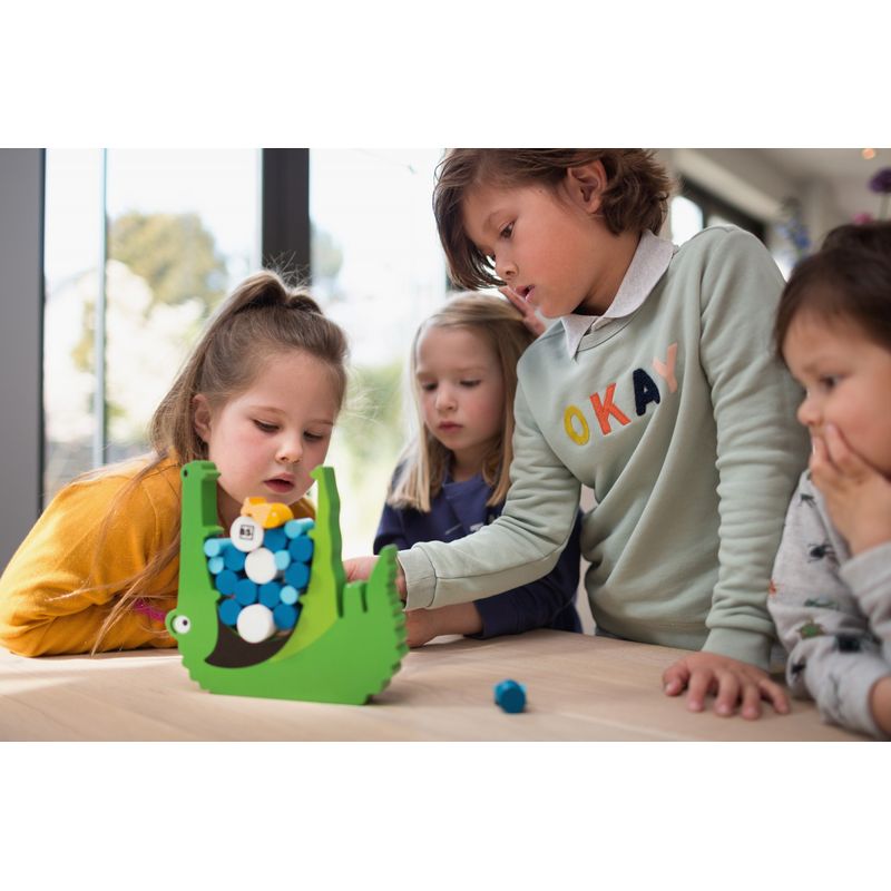 Jucarii, Copii si Bebe - Jucarii si jocuri - Jocuri si puzzle - Jocuri de societate - Joc de echilibru Crocodil - Infinity.ro