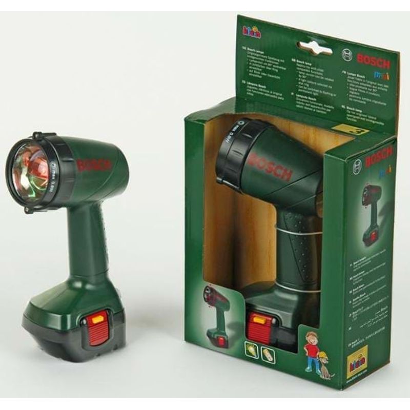 Jucarii, Copii si Bebe - Jucarii si jocuri - Vehicule si jucarii cu telecomanda - Utilaje constructie de jucarie - Lanterna Bosch pentru copii - Micul mester - Infinity.ro