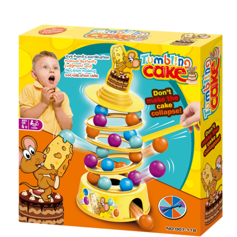 Jucarii, Copii si Bebe - Jucarii si jocuri - Jucarii & jocuri educative - Jocuri de memorie si inteligenta - Joc indemanare - Tortul buclucas - Infinity.ro